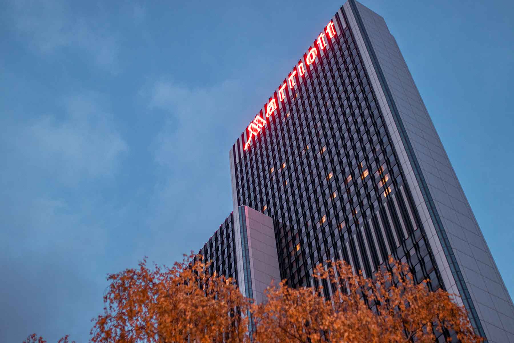 Marriott Frankfurt Hotel Das höchste Hotel Deutschlands