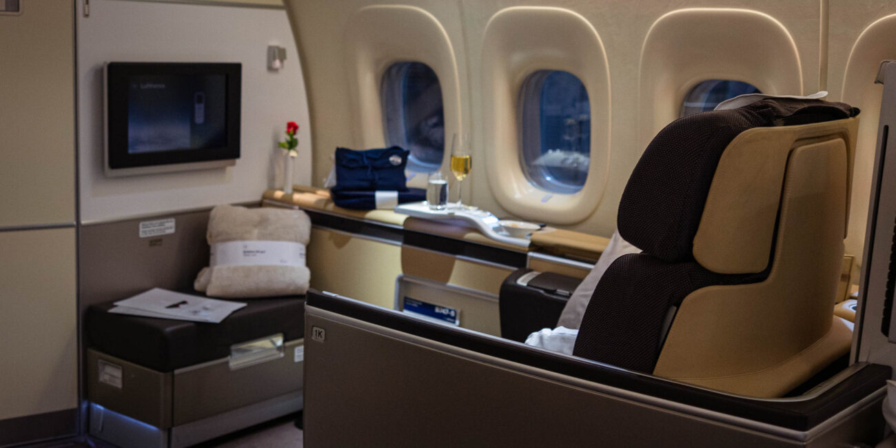 Luxus über den Wolken- Lufthansa First Class Boeing 747-8 im Test