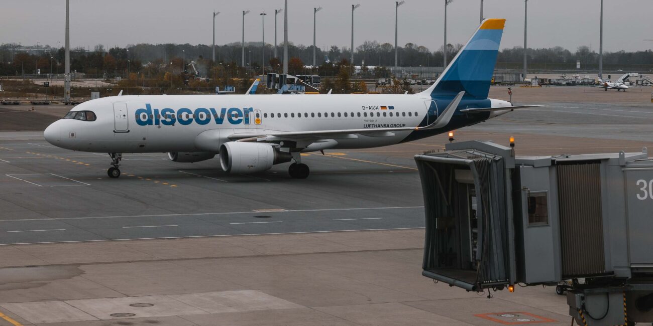 Discover Airlines Business Class Airbus A320